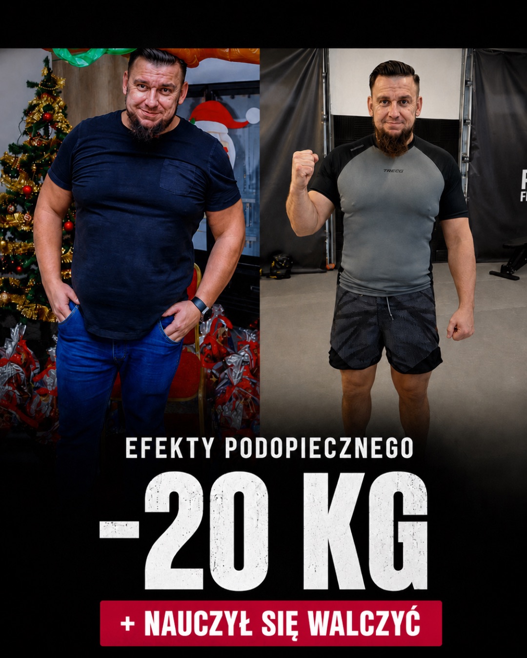 Maciej – transformacja -20 kg